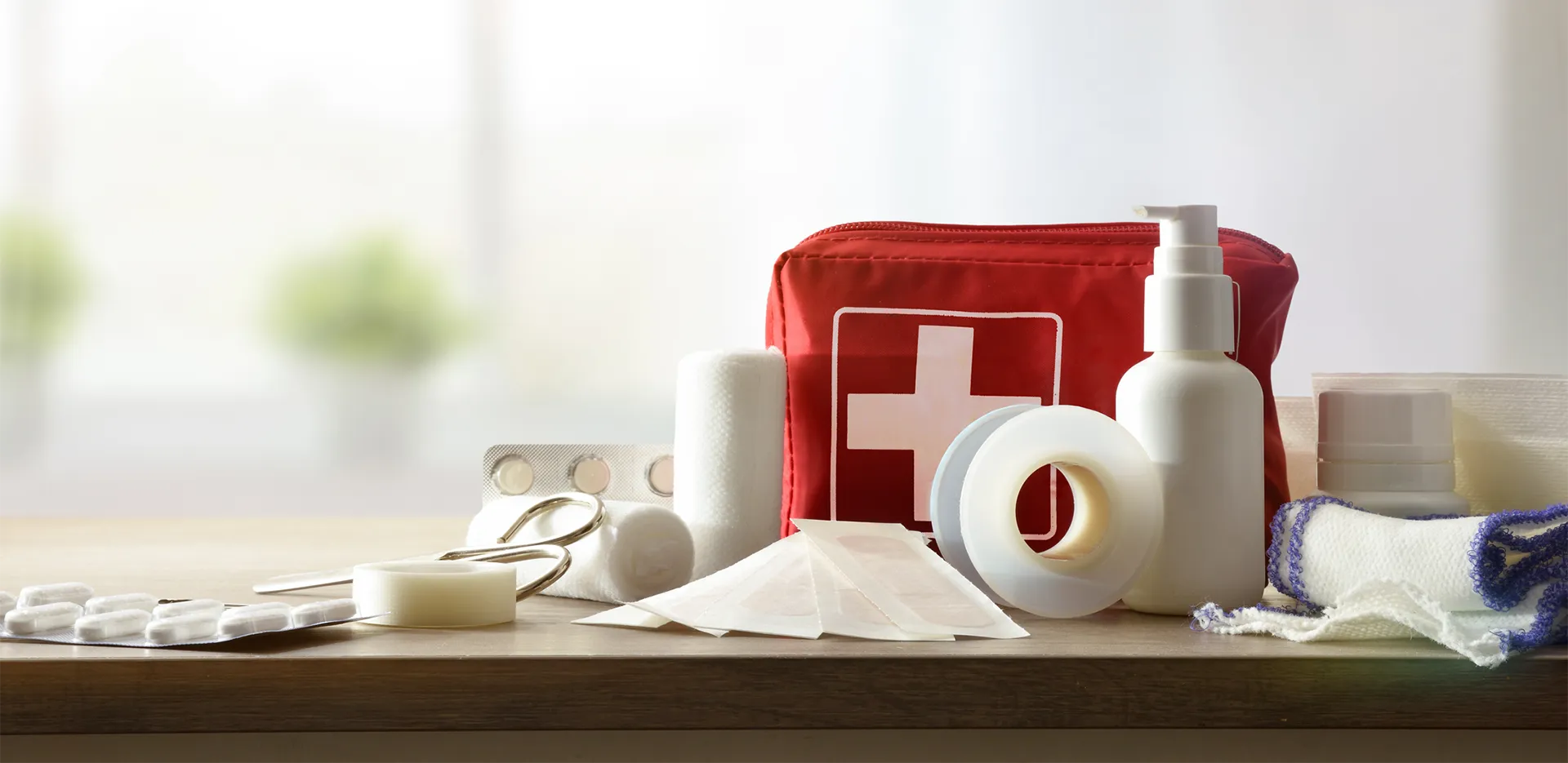 First aid supplies.